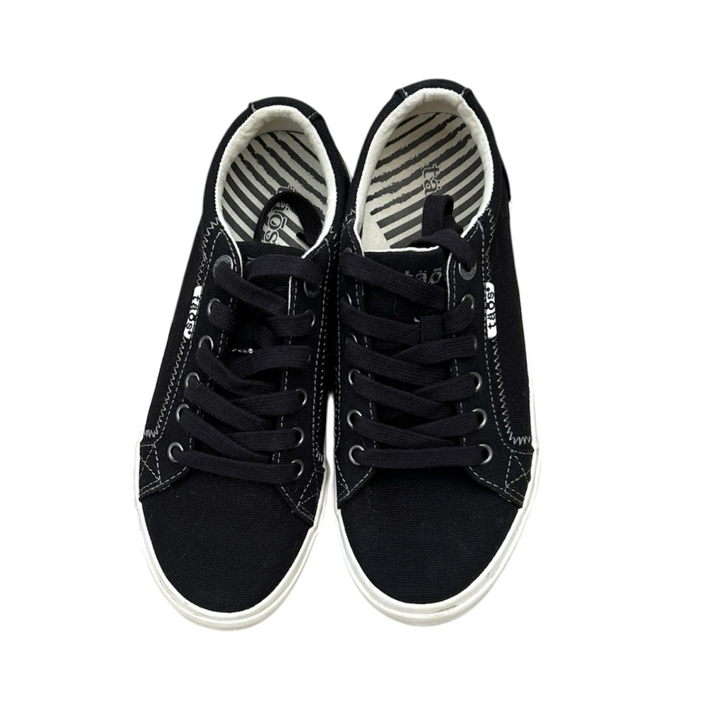 Taos Footwear Plim Soul sneakers in black size 7